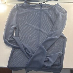 American eagle sheer long sleeve